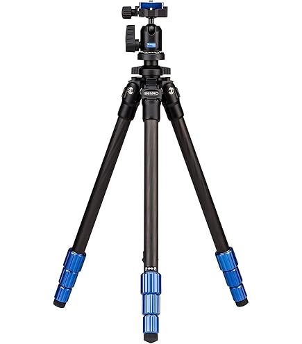 Amazon.com : Benro Reverse-Folding Aluminum Travel Video Tripod